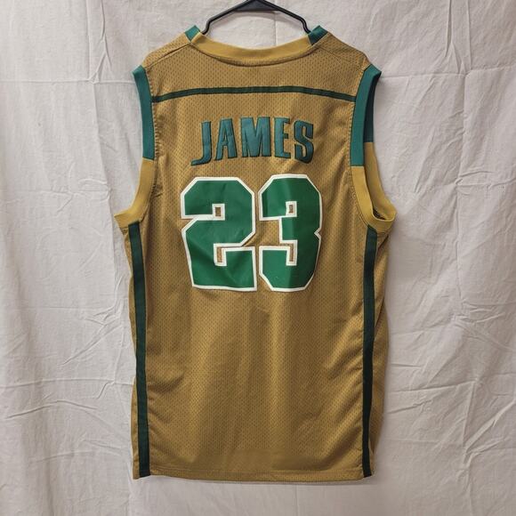 Irish Lebron James High School Basketball Jersey 23 by Nike XXL - Picture 2 of 5